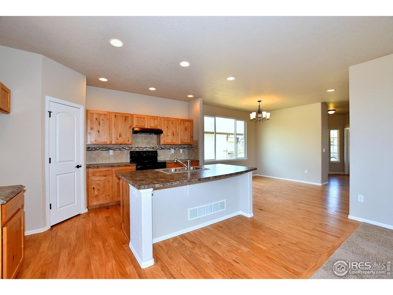 Furnished interior view inside a new home in Union Colony West, Greeley (Image 12).