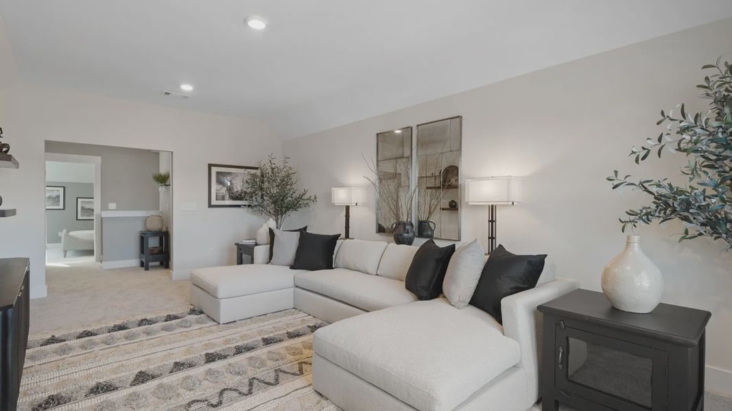 Furnished interior view inside a new home in Walnut Ridge, Inman (Image 15).