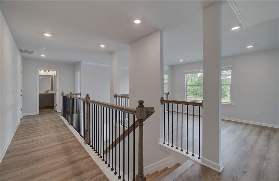 Spacious, unfurnished interior of a new home in Cambria at Traditions, Hampton (Image 22).