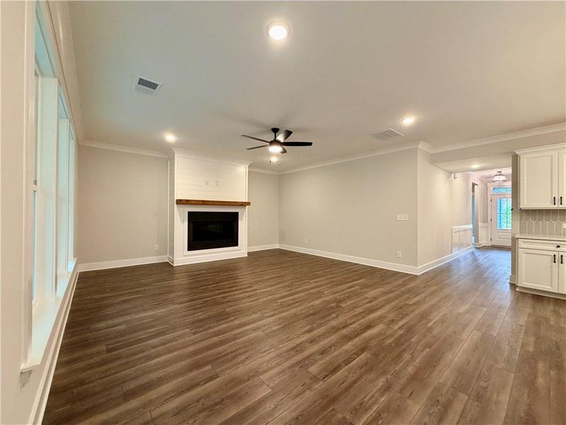 Spacious, unfurnished interior of a new home in Arbor West, Dawsonville (Image 18). Spacious, unfurnished interior of a new home in Arbor West, Dawsonville (Image 18).