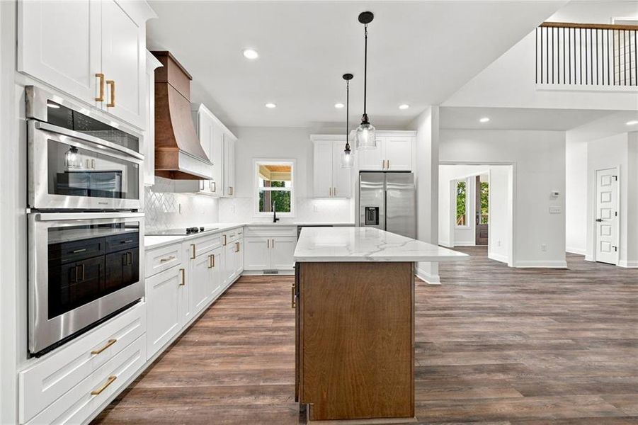 Furnished interior view inside a new home in , Cedartown (Image 18).