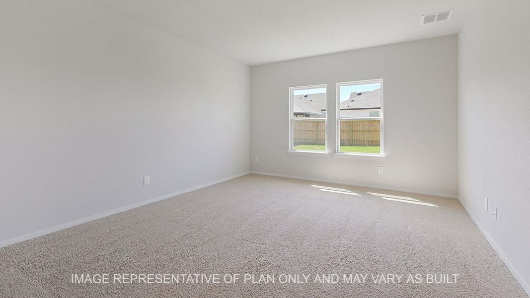 Spacious, unfurnished interior of a new home in Midtown Reserve, College Station (Image 13). Spacious, unfurnished interior of a new home in Midtown Reserve, College Station (Image 13).
