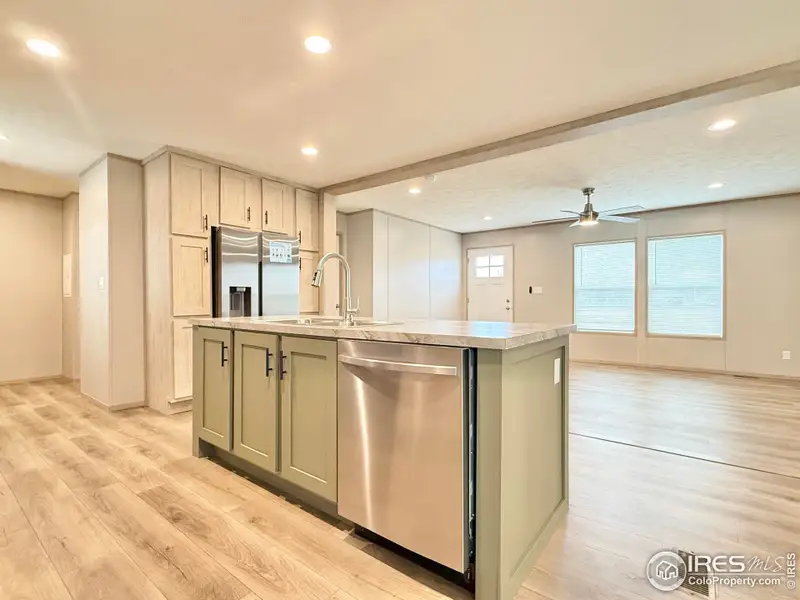 Furnished interior view inside a new home in , Weldona (Image 9).