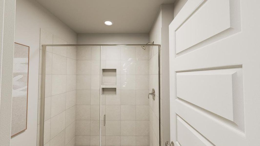Close-up of interior finishes inside a home in The Preserve at Marks Creek, Knightdale (Image 11).