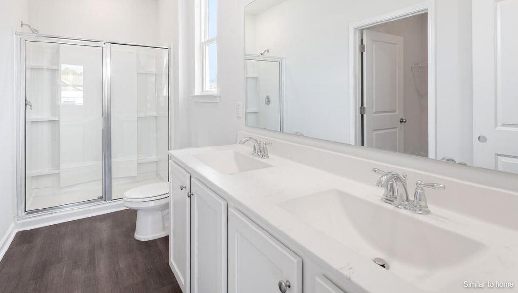 Furnished interior view inside a new home in Bella Point, Bolivia (Image 10).