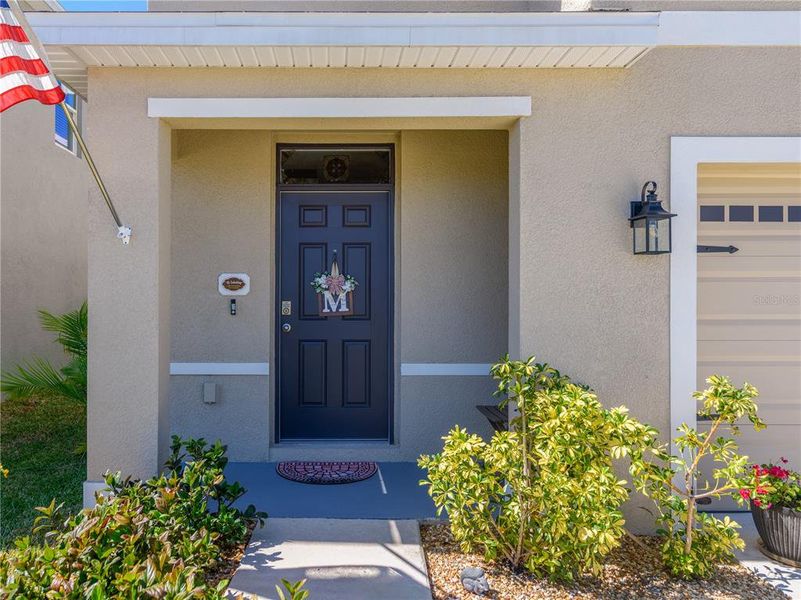Exterior details and patio area of a home in Westgate at Avalon Park, Wesley Chapel (Image 18). Exterior details and patio area of a home in Westgate at Avalon Park, Wesley Chapel (Image 18).
