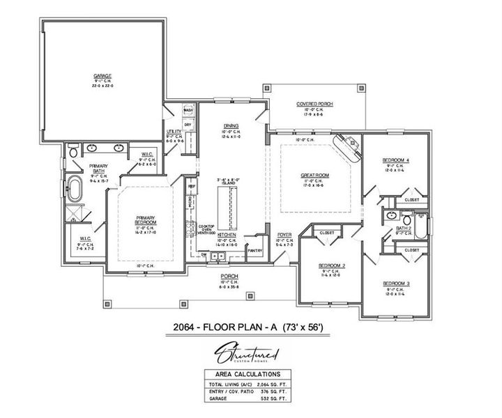 2D floor plan layout of this home in , Decatur, TX (Image 2). 2D floor plan layout of this home in , Decatur, TX (Image 2).