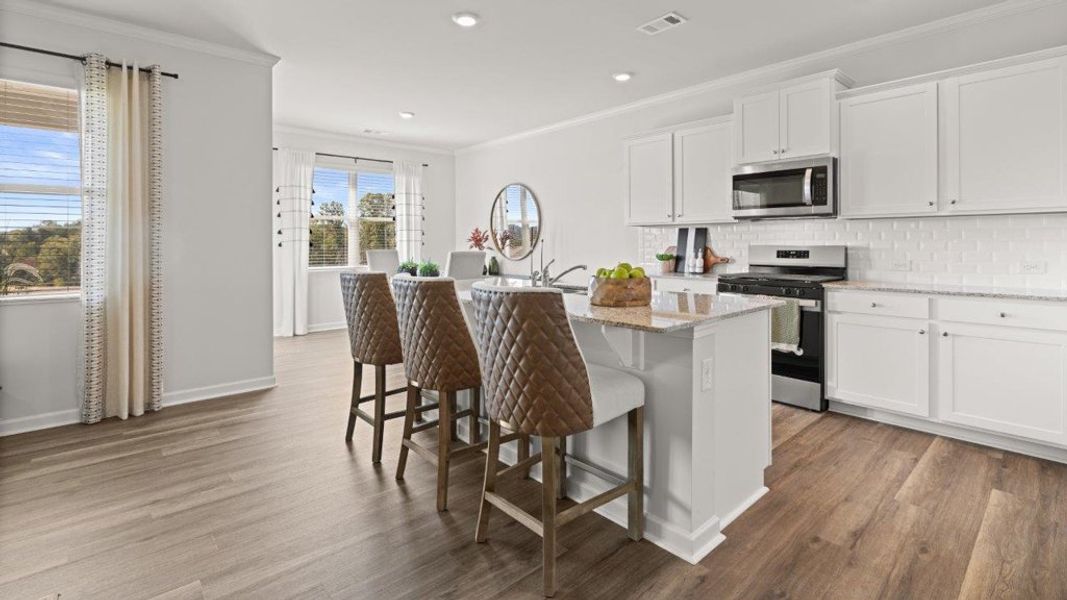 Representative furnished interior of a home built from the Booth by D.R. Horton in Whispering Springs, Maryville (Image 12).