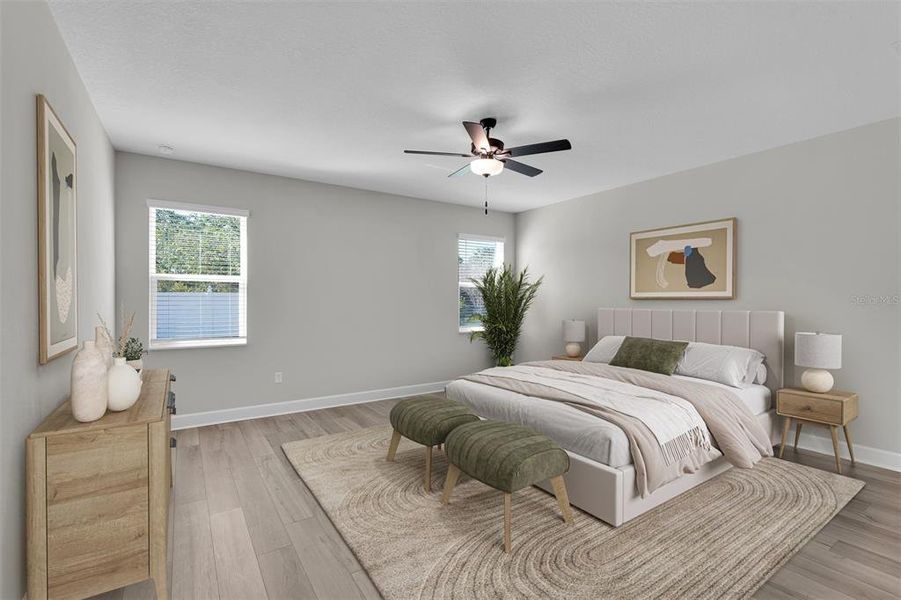 Furnished interior view inside a new home in Marion Oaks, Ocala (Image 4).