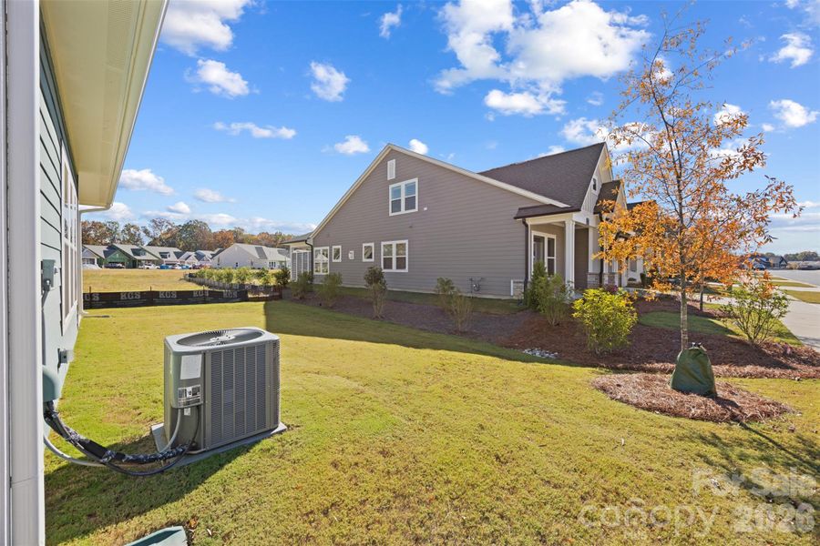 Exterior details and patio area of a home in , Waxhaw (Image 28).