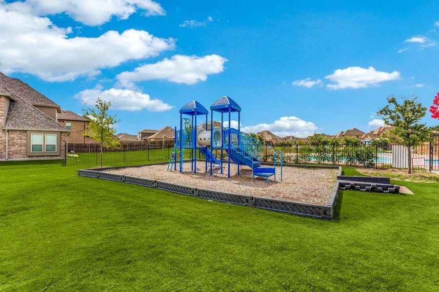 Front exterior of a new home in Breezy Hill, Rockwall, TX, highlighting curb appeal (Image 1). Front exterior of a new home in Breezy Hill, Rockwall, TX, highlighting curb appeal (Image 1).