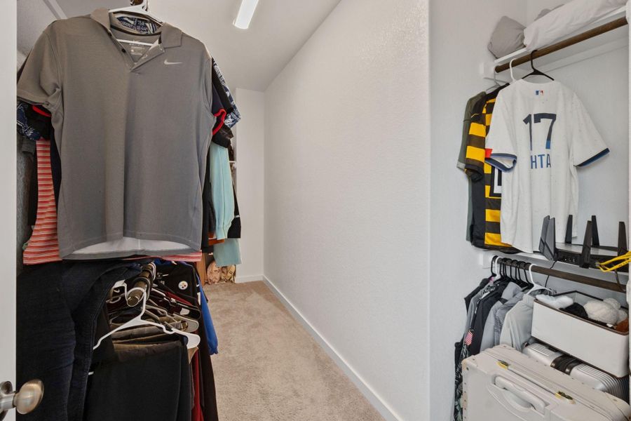 Spacious Master Bedroom closet