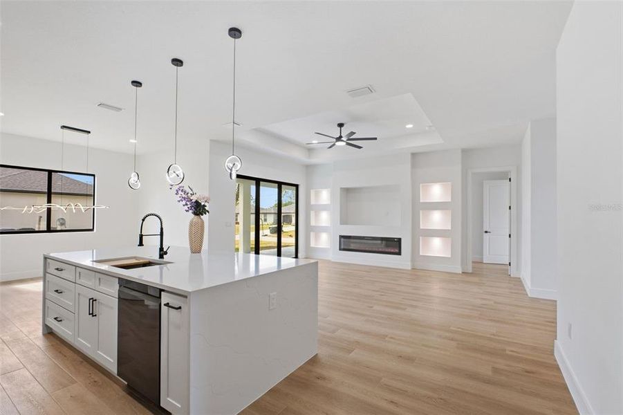 Furnished interior view inside a new home in , North Port (Image 9).