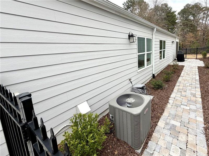 Exterior details and patio area of a home in , Hiram (Image 30). Exterior details and patio area of a home in , Hiram (Image 30).