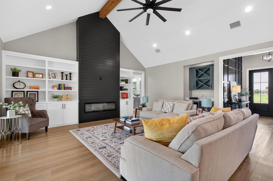 Furnished interior view inside a new home in , Kingsland (Image 26).