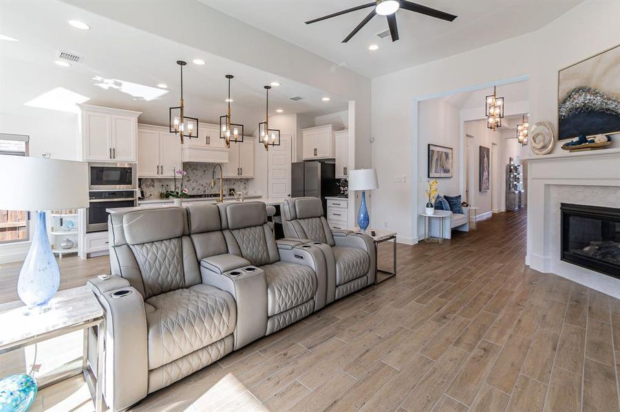 Furnished interior view inside a new home in Sweetgrass, Haslet (Image 28). Furnished interior view inside a new home in Sweetgrass, Haslet (Image 28).