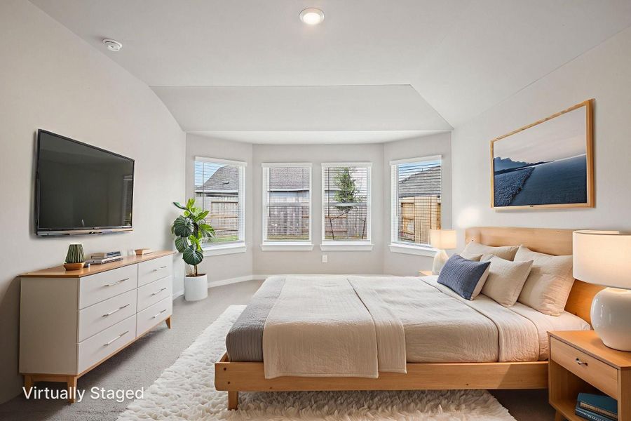 Furnished interior view inside a new home in Southwinds, Baytown (Image 8).