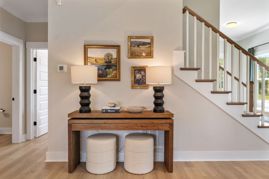 Representative furnished interior of a home built from the Savannah by Hunter Quinn Homes in Autumn Mill, Seneca (Image 15).
