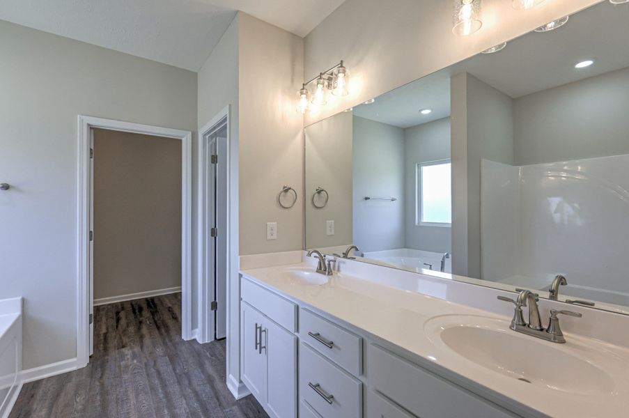 Furnished interior view inside a new home in Collin's Place, Decherd (Image 12).