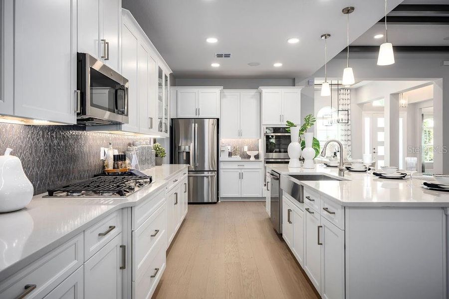 Furnished interior view inside a new home in Wolf Lake Ranch, Apopka (Image 37).