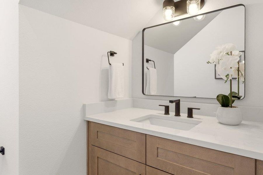 Furnished interior view inside a new home in , Austin (Image 18).