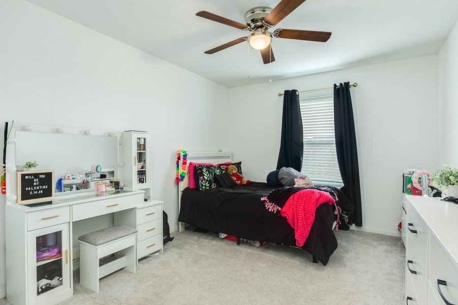 Furnished interior view inside a new home in Windrose Green, Angleton (Image 23).