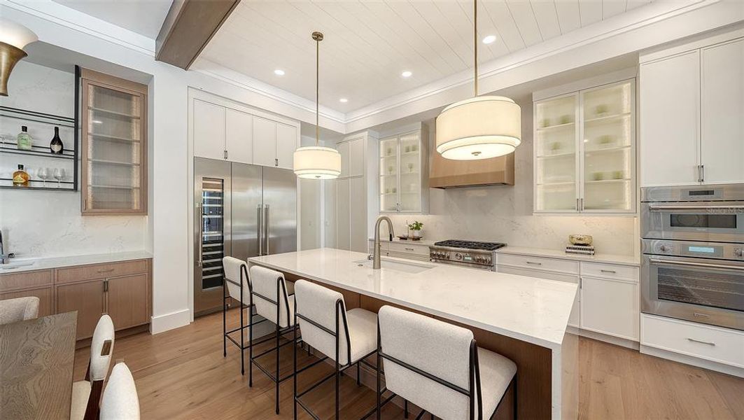 Furnished interior view inside a new home in , Sarasota (Image 11).