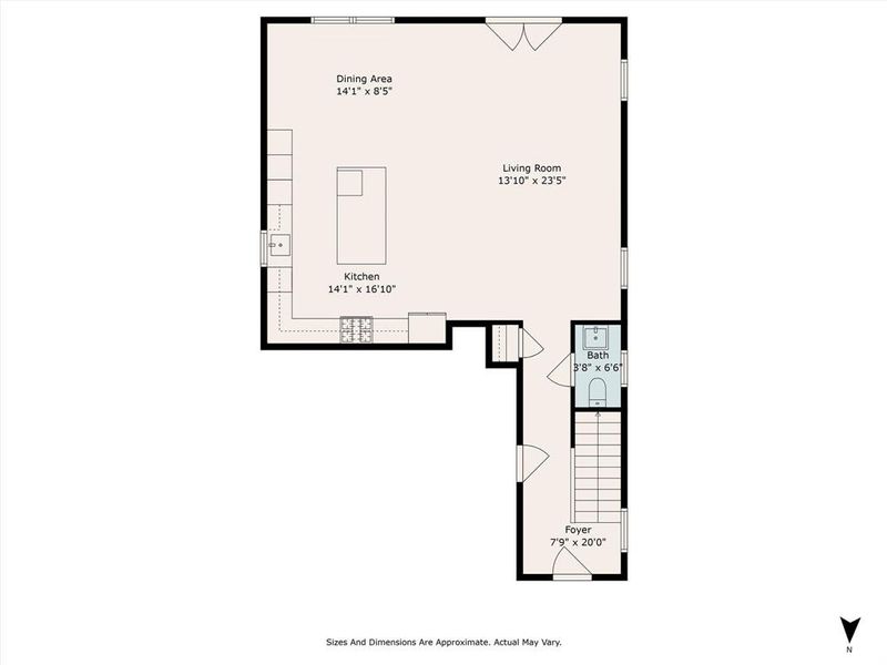 1st Floor Plan.