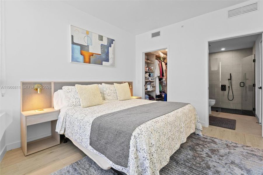 Furnished interior view inside a new home in , Miami (Image 19).