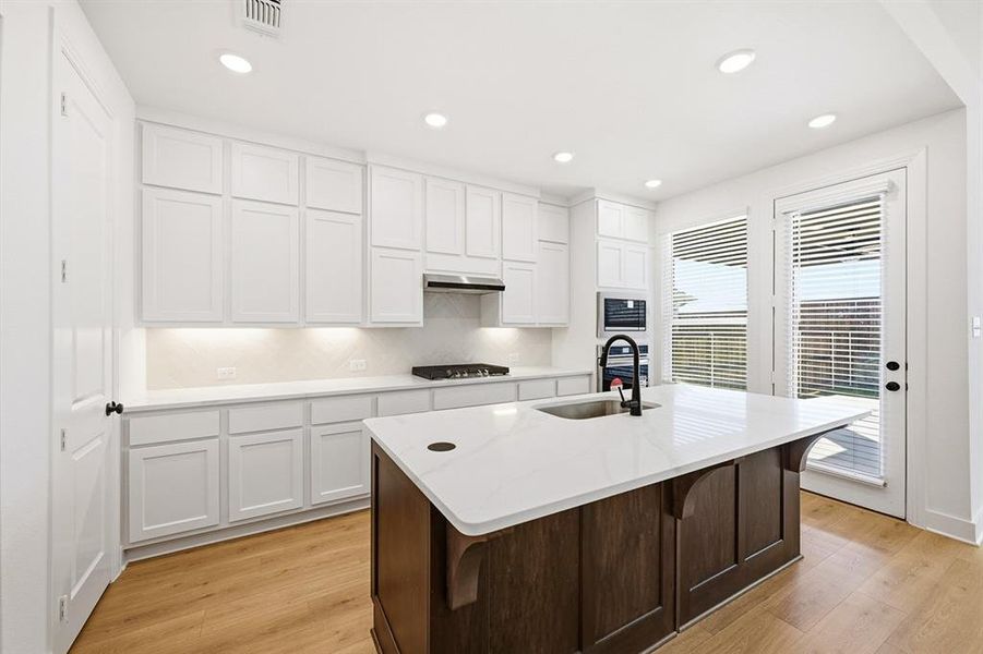 Furnished interior view inside a new home in Heritage Ranch: 50ft. lots, Sherman (Image 7).