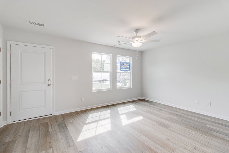 Spacious, unfurnished interior of a new home in Padgett Commons, Hopkins (Image 15).