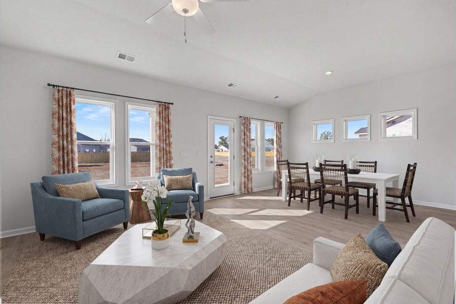 Representative furnished interior of a home built from the Bleckley - Genesis Value Collection by Mungo Homes in Garden Grove, Conway (Image 5).