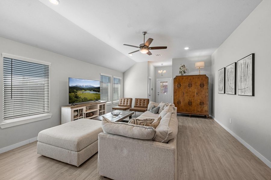 Furnished interior view inside a new home in Moran Ranch, Willis (Image 14).