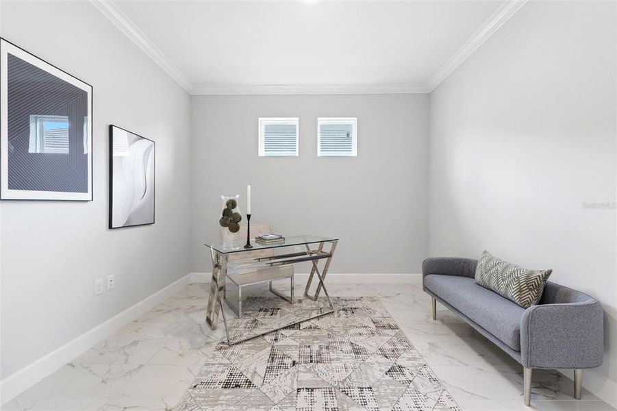 Furnished interior view inside a new home in , Wesley Chapel (Image 13).