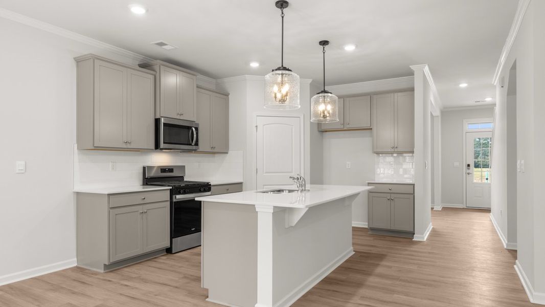 Representative furnished interior of a home built from the Elle by D.R. Horton in Fairway 17 at Mirror Lake, Villa Rica (Image 8). Representative furnished interior of a home built from the Elle by D.R. Horton in Fairway 17 at Mirror Lake, Villa Rica (Image 8).