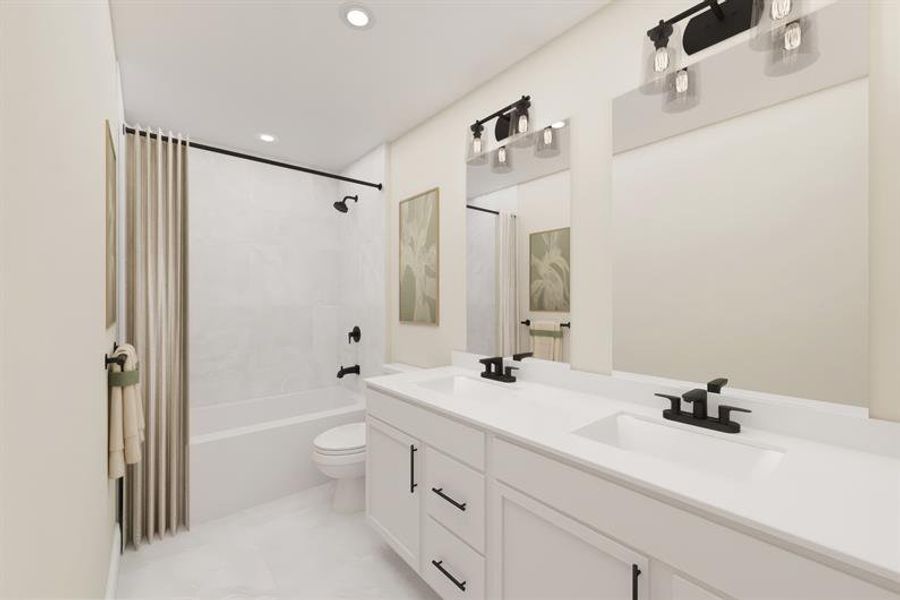 Representative furnished interior of a home built from the Corbin by Ryan Homes in Laurel Preserve, Kingsland (Image 11). Representative furnished interior of a home built from the Corbin by Ryan Homes in Laurel Preserve, Kingsland (Image 11).