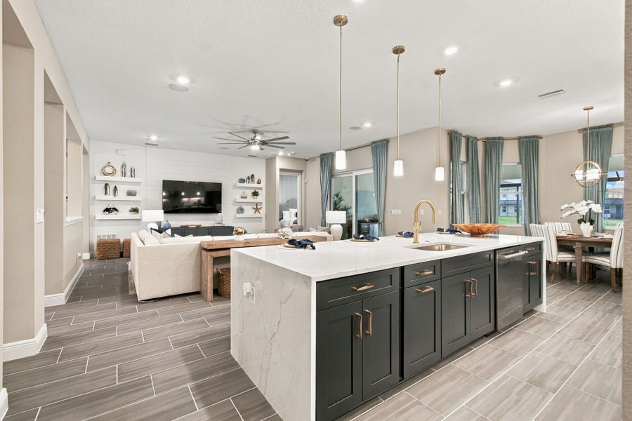 Representative furnished interior of a home built from the Joyce by William Ryan Homes in Pinecone Reserve, Brooksville (Image 17). Representative furnished interior of a home built from the Joyce by William Ryan Homes in Pinecone Reserve, Brooksville (Image 17).