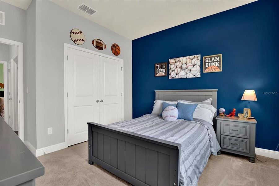 Furnished interior view inside a new home in Woodcreek, Wesley Chapel (Image 40).