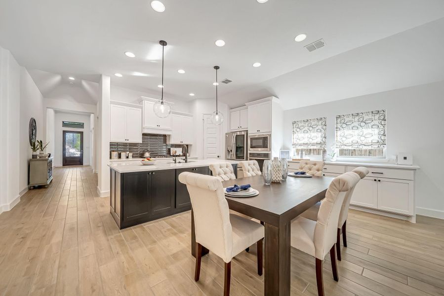 Furnished interior view inside a new home in Woodforest, Montgomery (Image 6).
