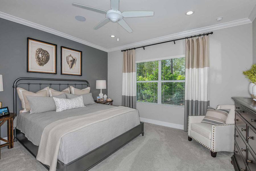 Representative furnished interior of a home built from the Tidewinds 2 by Neal Communities in Grand Park, Sarasota (Image 16).