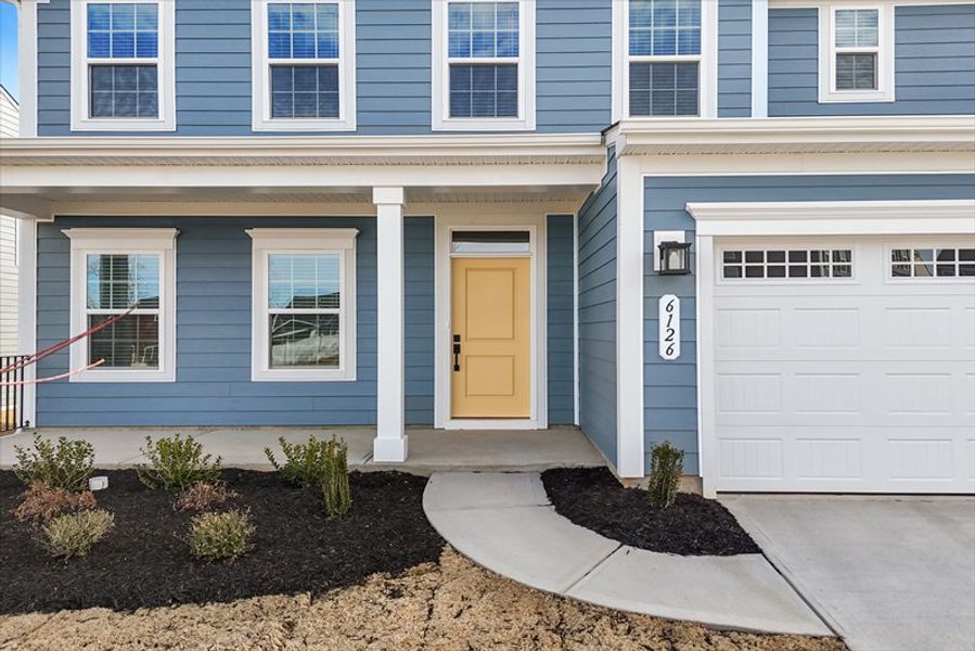 Exterior details and patio area of a home in Berkeley, Spartanburg (Image 3).