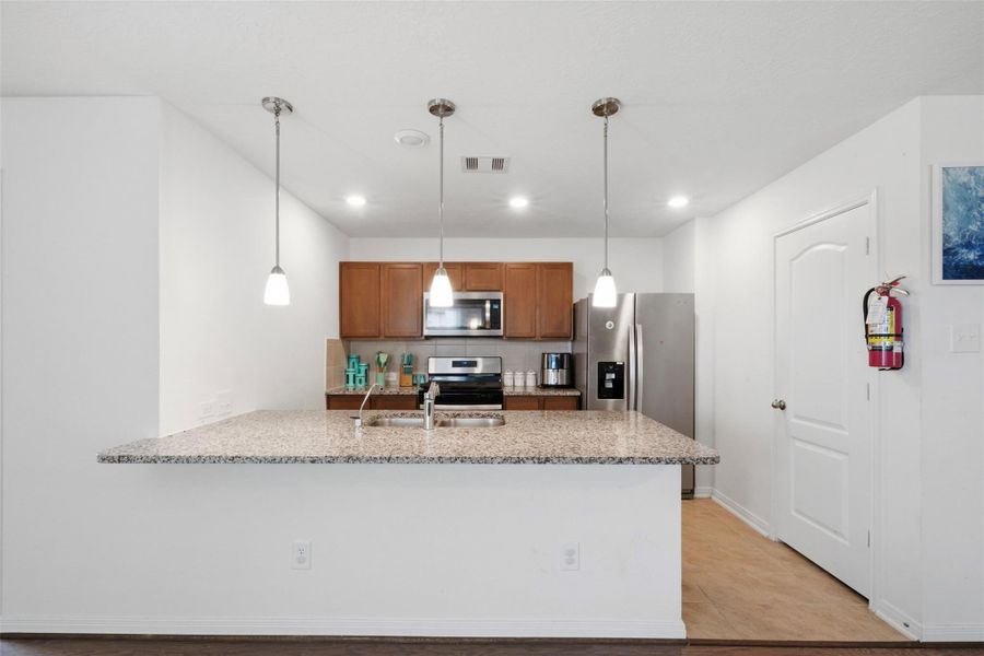 Furnished interior view inside a new home in , Katy (Image 5).