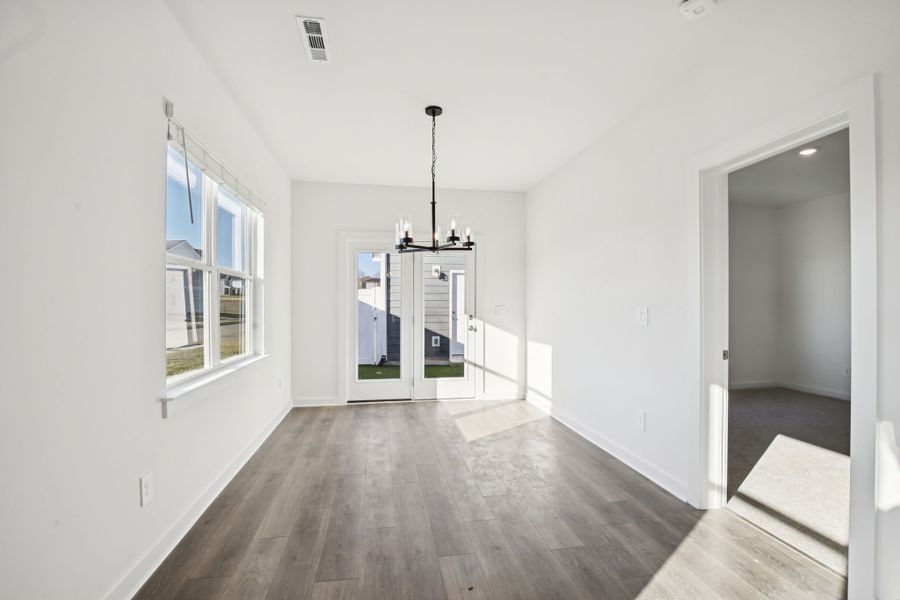 Spacious, unfurnished interior of a new home in Greystone - Vista Townhomes, Smyrna (Image 10).