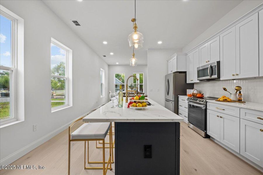 Furnished interior view inside a new home in , Jacksonville (Image 10).