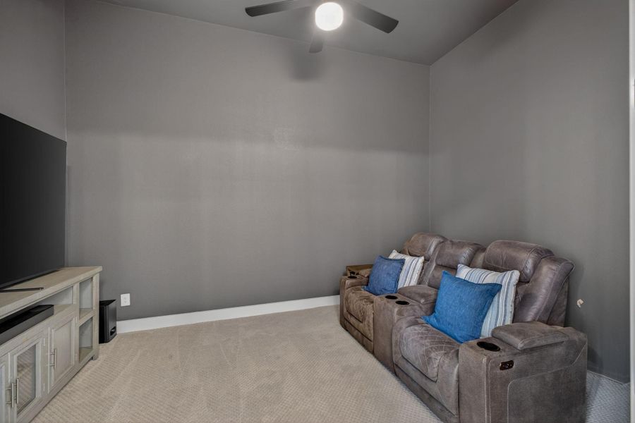 Furnished interior view inside a new home in Cross Creek West, Fulshear (Image 8).