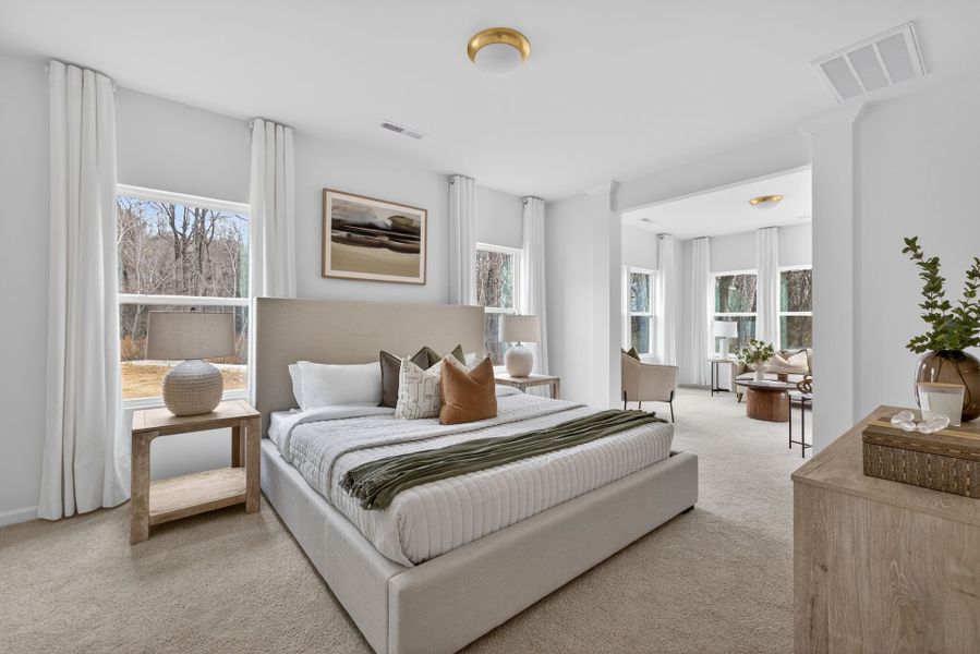 Furnished interior view inside a new home in Nathans Ridge, Lillington (Image 15).