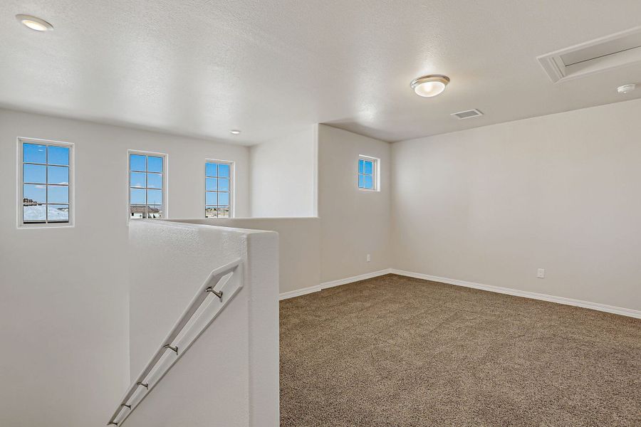 Representative unfurnished interior of a home built from the Sinatra by View Homes in Desert Springs | Enchanted Series, El Paso (Image 36).