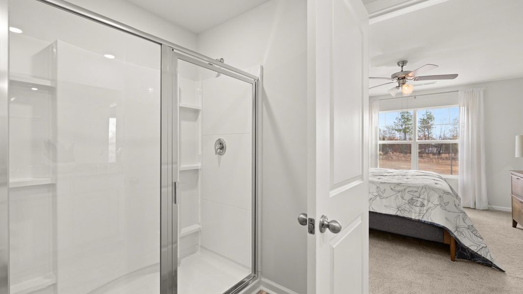 Representative furnished interior of a home built from the Maywood 3 by D.R. Horton in Laurel Park Townhomes, Hephzibah (Image 18).