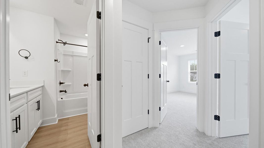 Furnished interior view inside a new home in Clayton Crossing, Arden (Image 15).