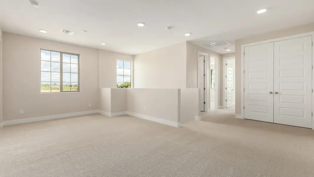 Furnished interior view inside a new home in Flora at Surprise City Center, Surprise (Image 19).
